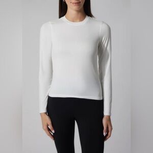 Classic White Long Sleeve Top